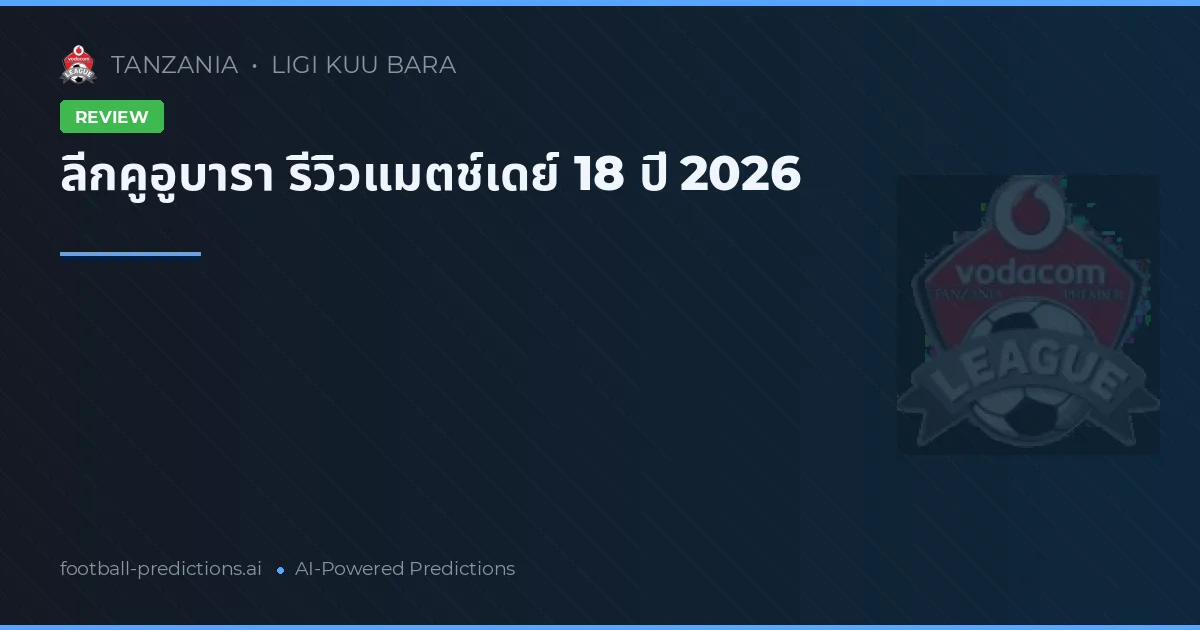 ลีกคูอูบารา รีวิวแมตช์เดย์ 18 ปี 2026