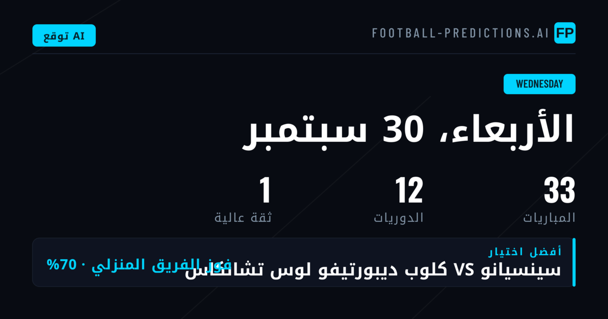 مشهد الأربعاء الكروي: تنوع المنافسات والأنماط التاريخية
