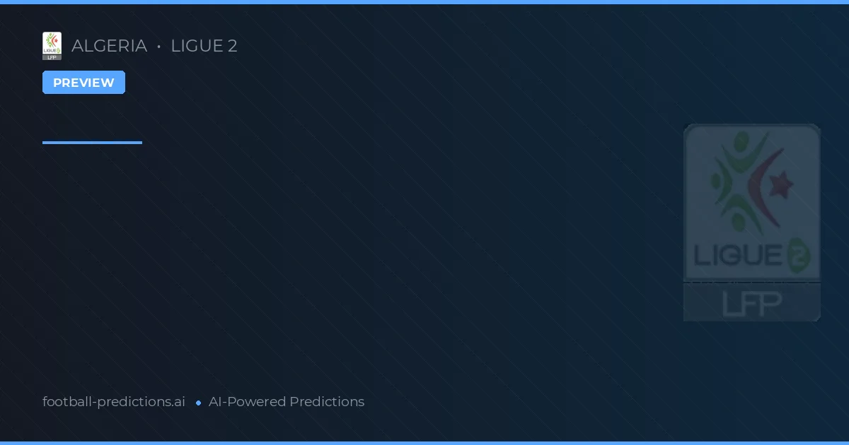 USM Annaba vs HB Chelghoum Laïd