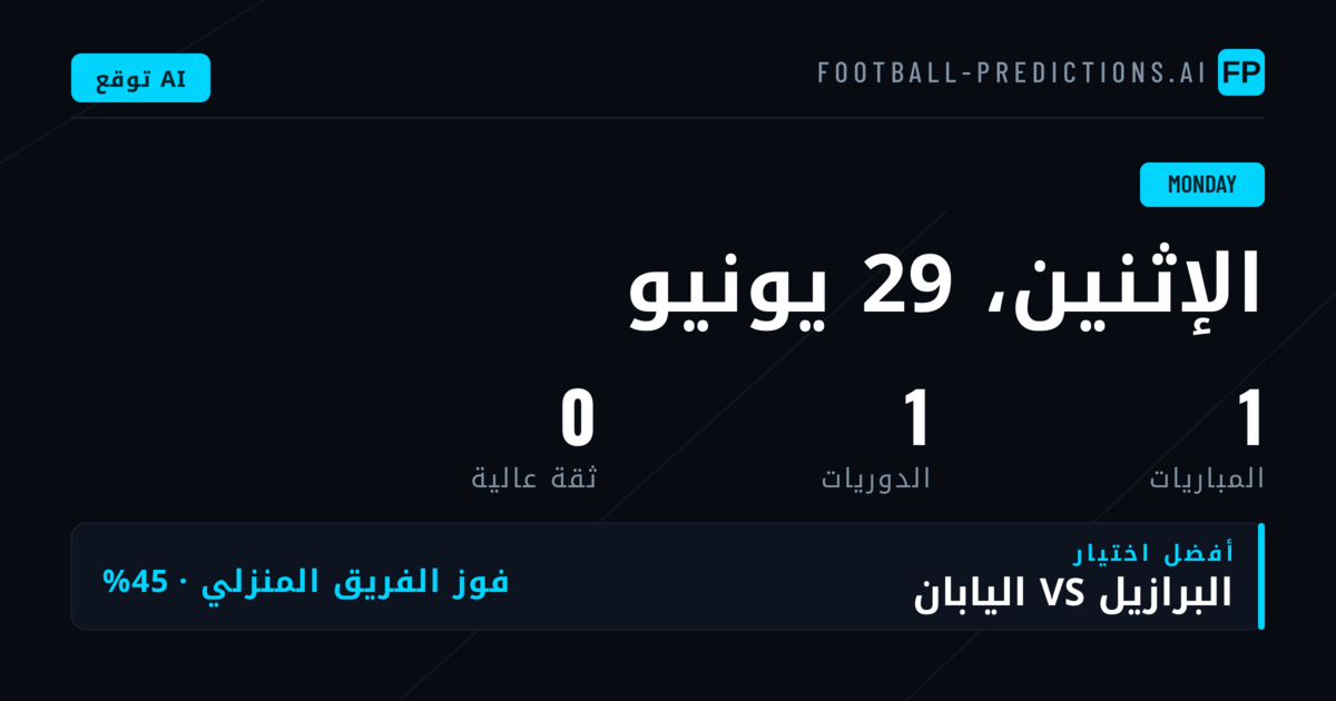 تحليل شامل لمباراة البرازيل واليابان في كأس العالم 2026
