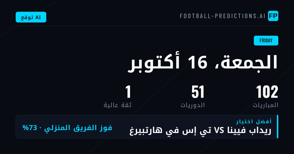 نظرة عامة على مباريات الجمعة