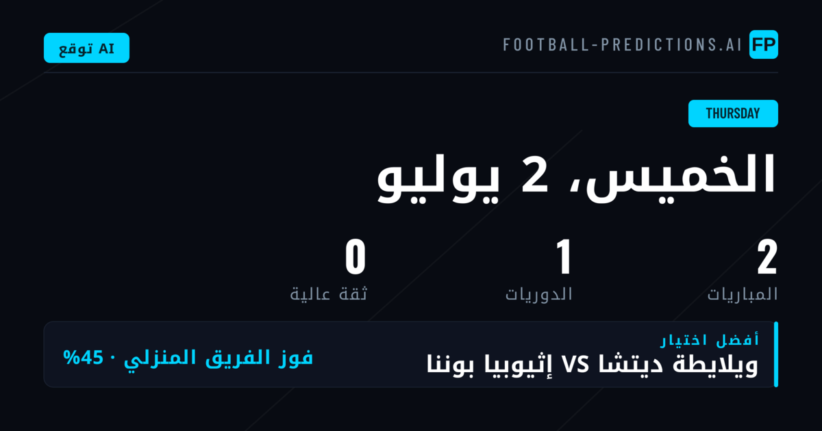 تحليل أسواق الرهانات لمباريات الخميس