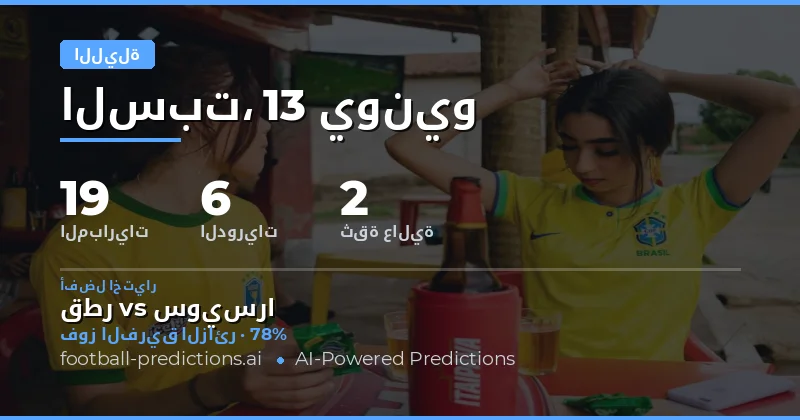 مشهد كرة القدم العالمي: نظرة شاملة على مباريات اليوم