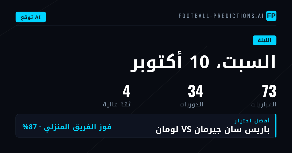 تحليل برنامج مباريات اليوم