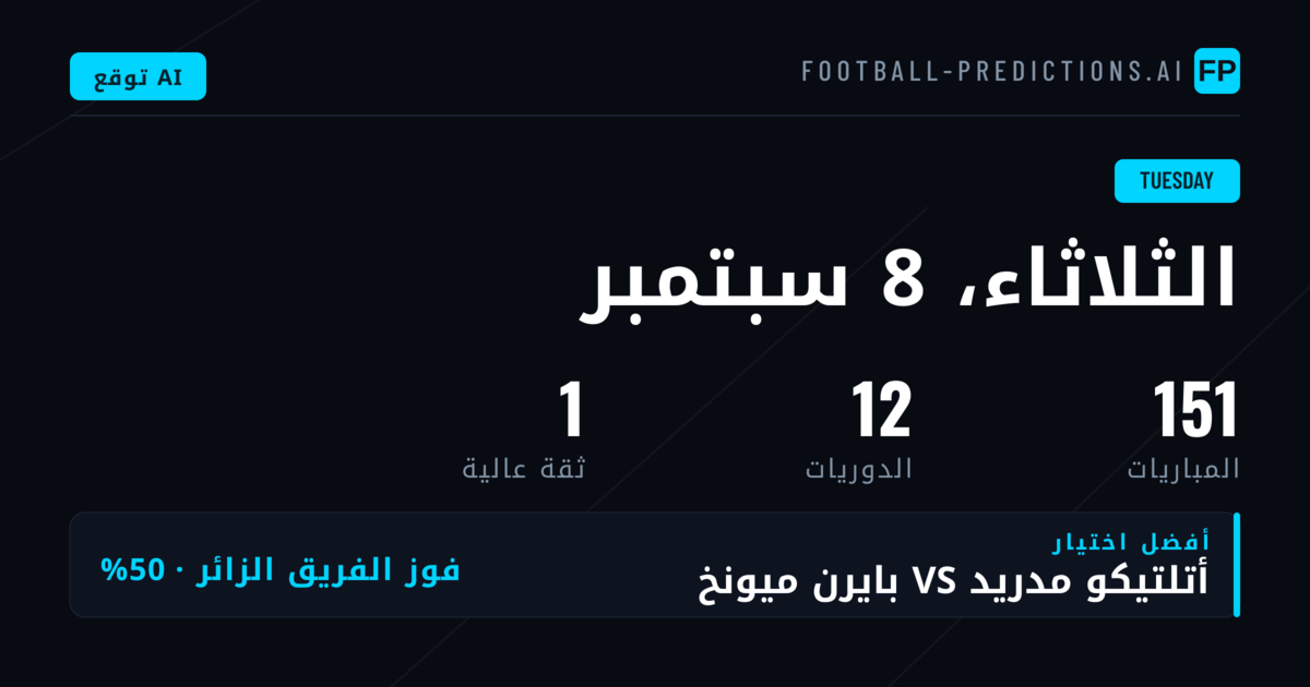 دوري الأبطال يسيطر على برنامج الثلاثاء