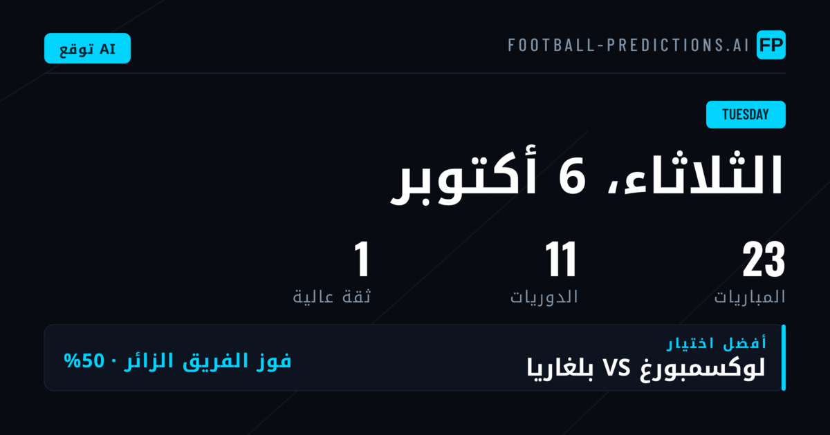 مشهد المباريات وأبرز الفرص المتاحة
