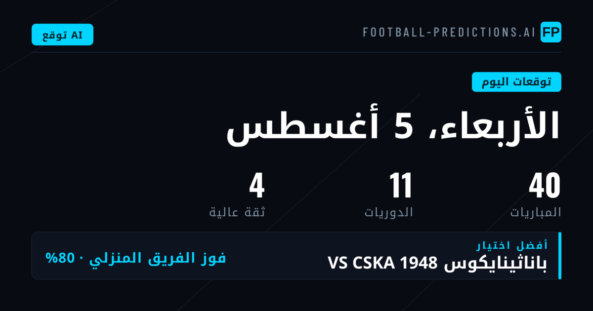 البطولات الرئيسية والتحليل الإحصائي