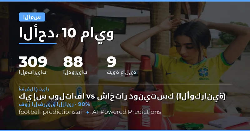 ملخص أداء التوقعات ومراجعة نتائج الأمس