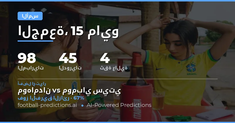ملخص أداء التوقعات ليوم أمس
