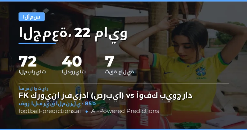 مراجعة أداء التوقعات ليوم 22 مايو 2026
