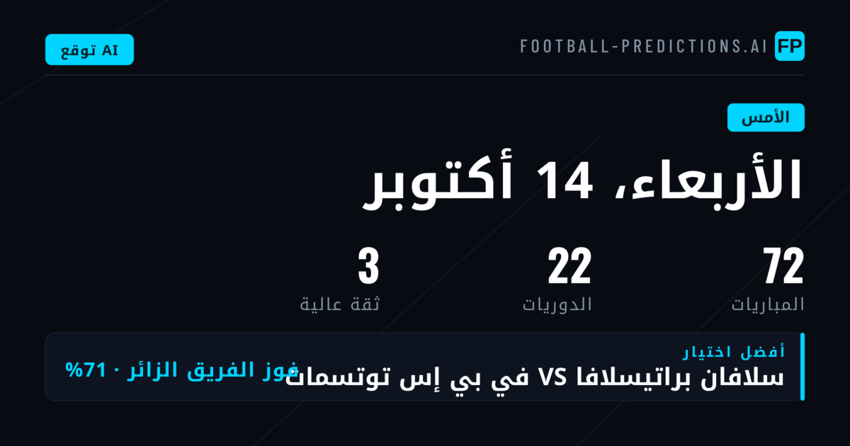 نظرة شاملة على نتائج الأمس