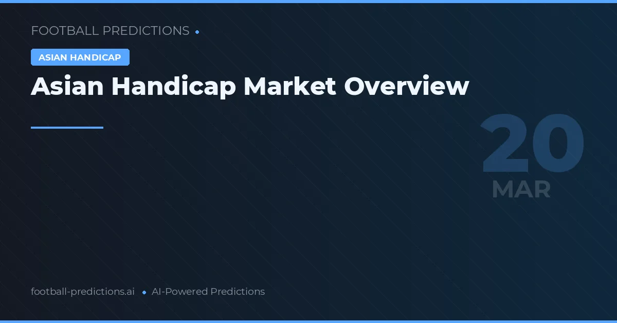 Asian Handicap Market Overview