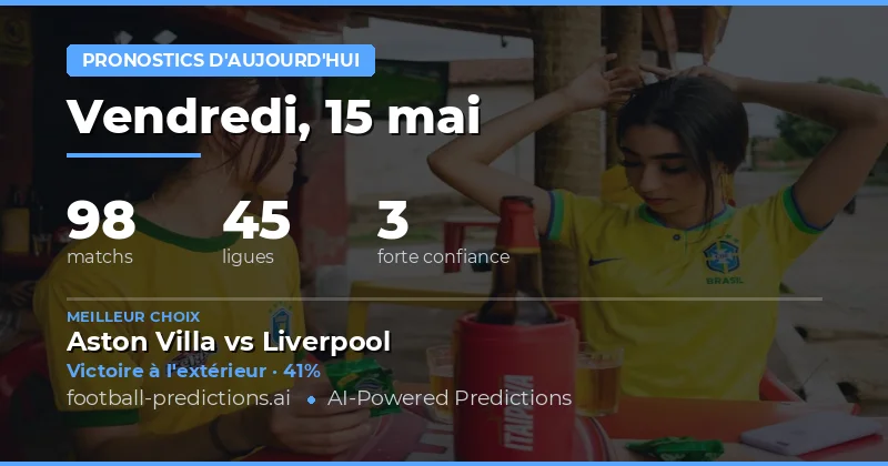 Analyse Globale des Matchs de Foot du 15 Mai 2026