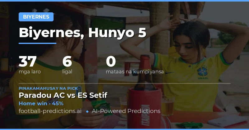 Pagsusuri sa Mga Laro ng Biyernes: 5 Hunyo 2026