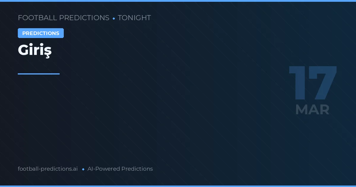 Futbol tahminleri Bu gece Mart 2026: en iyi bahisler