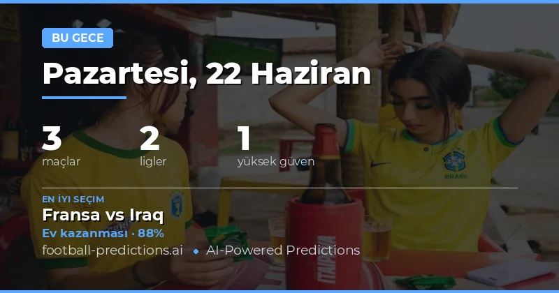 Pazartesi Günü Futbol Programı ve Analiz
