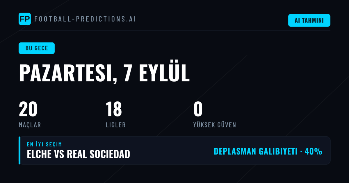 Pazartesi Gecesi Futbol Sahnesi