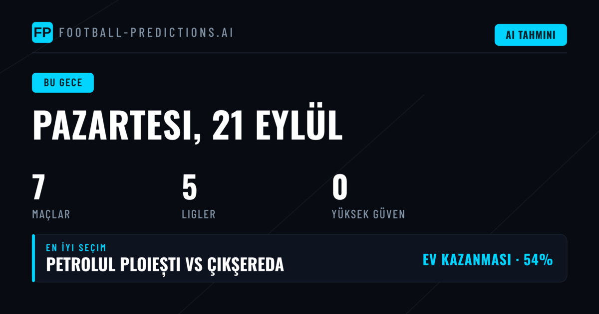 Pazartesi Gecesi: Beş Ligden Yedi Karşılaşma