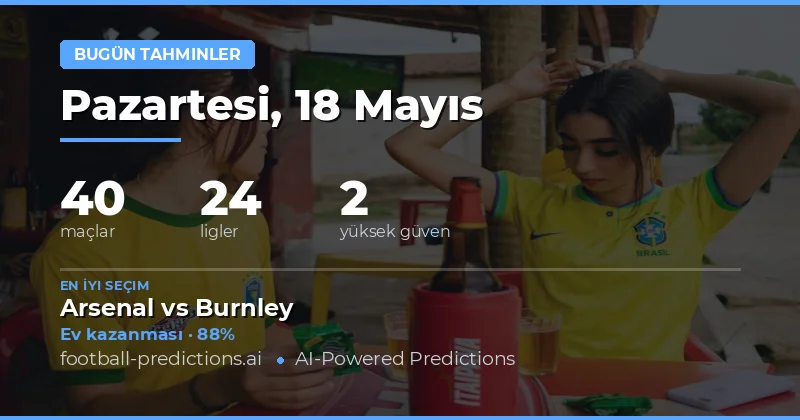 18 Mayıs 2026 Günlük Maç Analizi