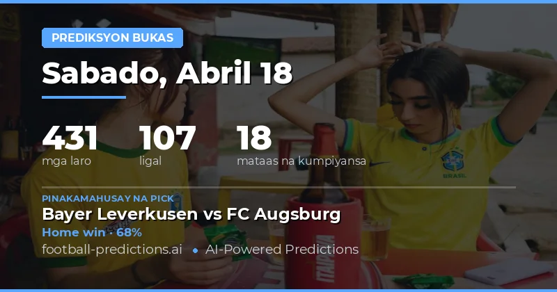 Panahon ng Pagtaya: Mga Laro ng Buhay 18 Abril 2026