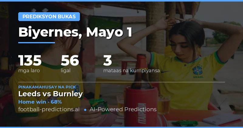 Mga Mahahalagang Detalye para sa Bukas na Larong Futbol