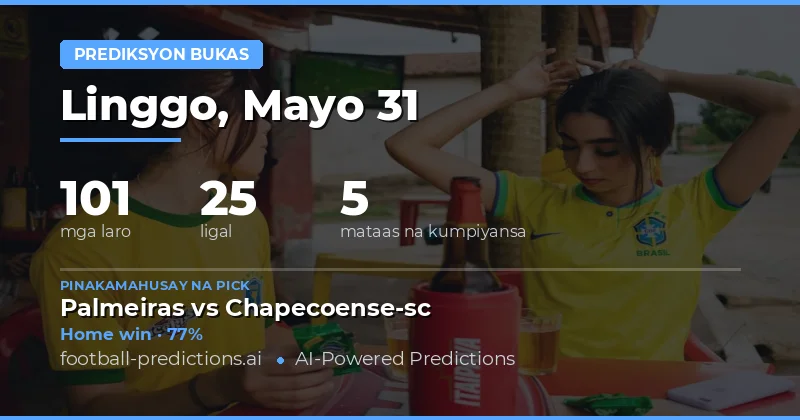 Paghahanda para sa Buksang Laro: 31 Mayo 2026