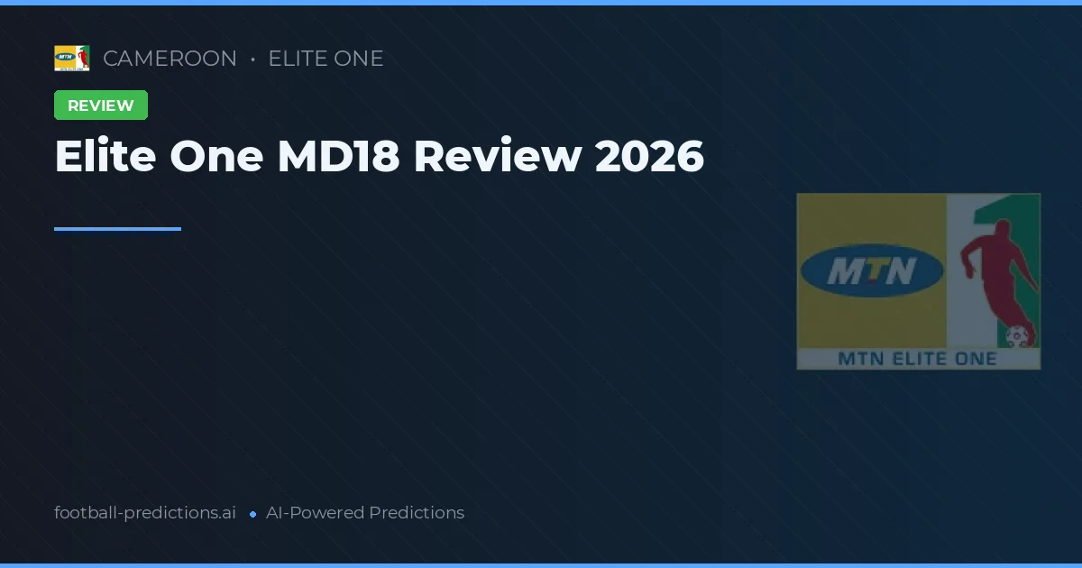 Elite One MD18 Review 2026