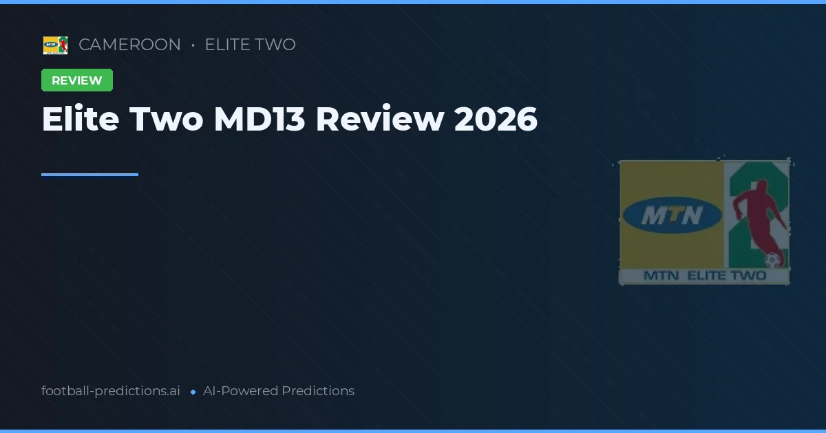 Elite Two MD13 Review 2026