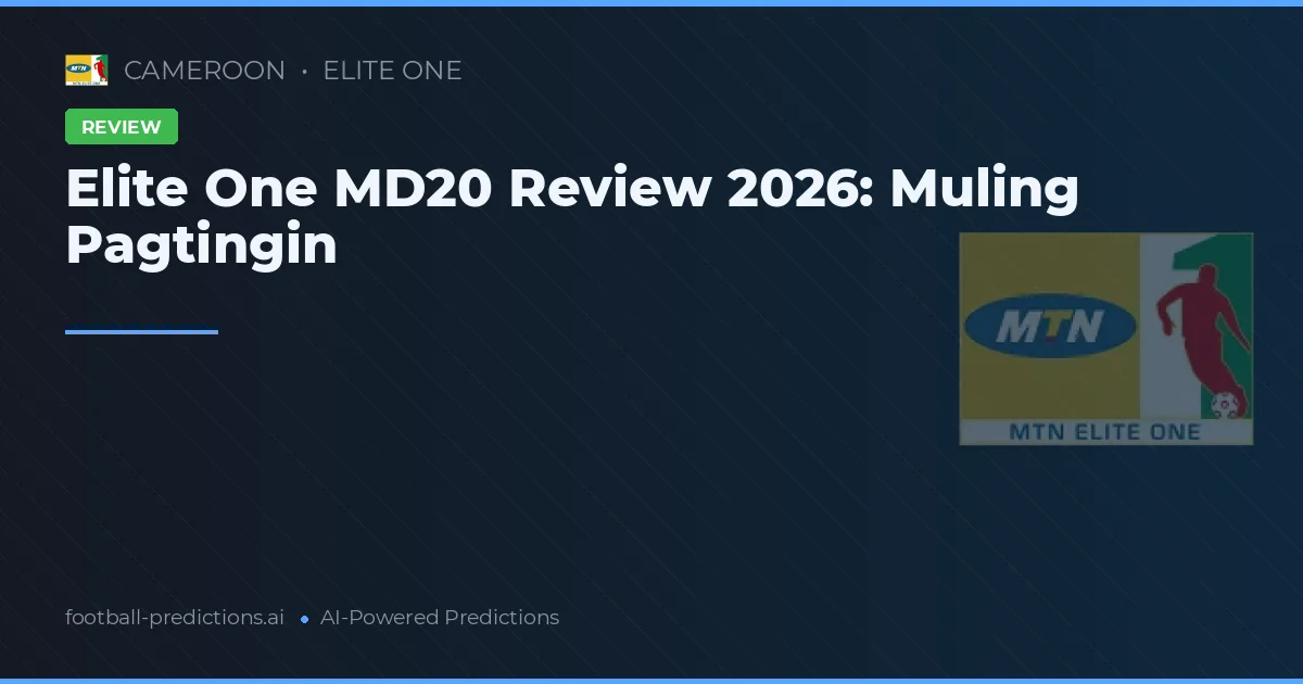 Elite One MD20 Review 2026: Muling Pagtingin