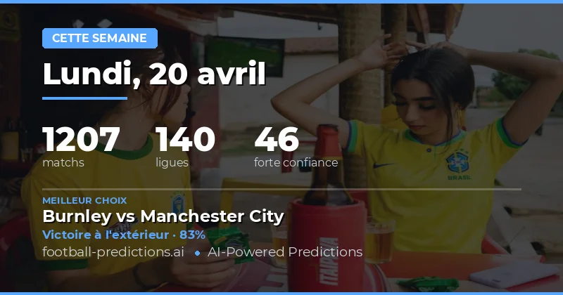 Les attentes pour la semaine du 20 au 26 avril 2026