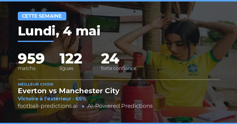Analyse statistique et tendances pour la semaine du 4 au 10 mai 2026