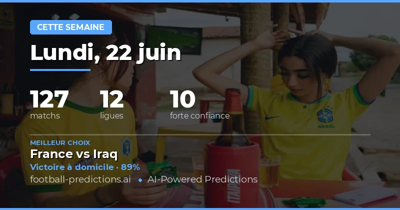 Une semaine marquée par la Coupe du Monde