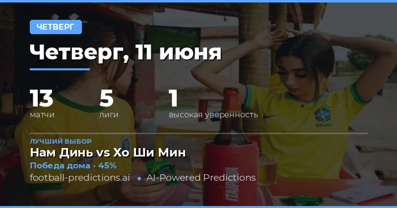 Обзор Thursday Matches: 13 событий для анализа
