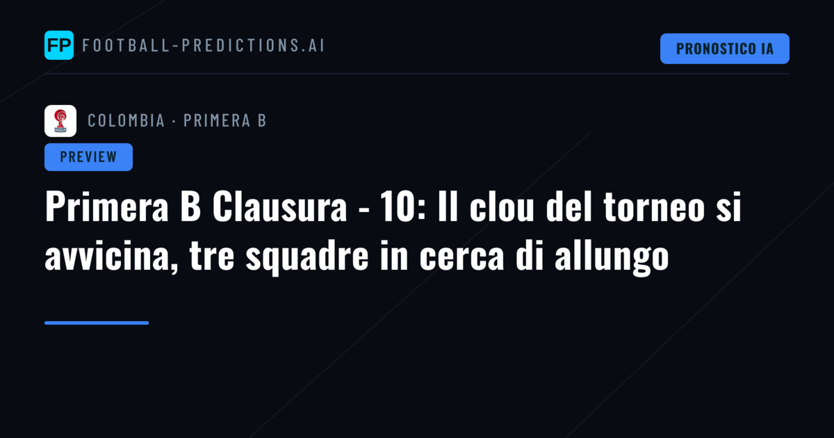 Primera B Clausura - 10: Il clou del torneo si avvicina, tre squadre in cerca di allungo