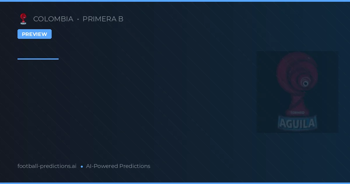 Primera B Matchday 10 Preview 2026: Key Battles and Betting Insights