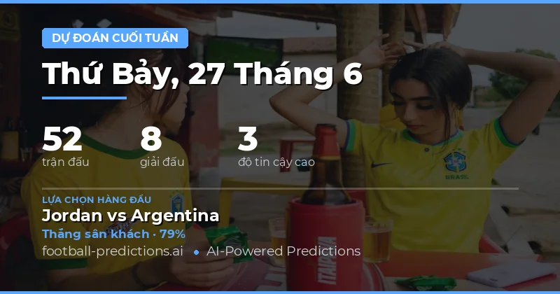 Argentina tiếp tục hành trình tại World Cup 2026 với thế trận áp đảo