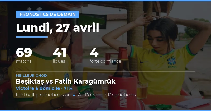 Analyse Globale des Pronostics pour le 27 Avril 2026