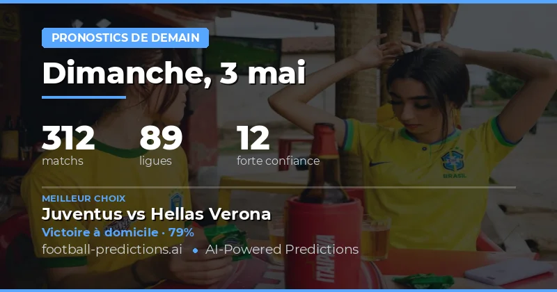 Analyse Globale des Matchs de Demain