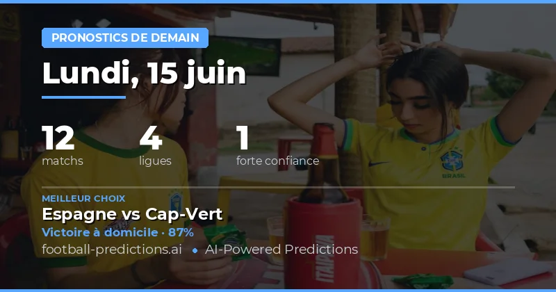 L'Espagne favorite royale pour l'ouverture du 15 juin