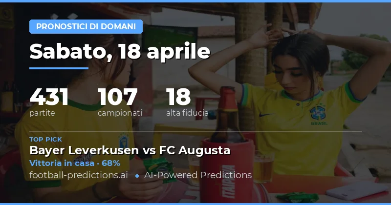 Le partite di domani: focus su probabilità e trend