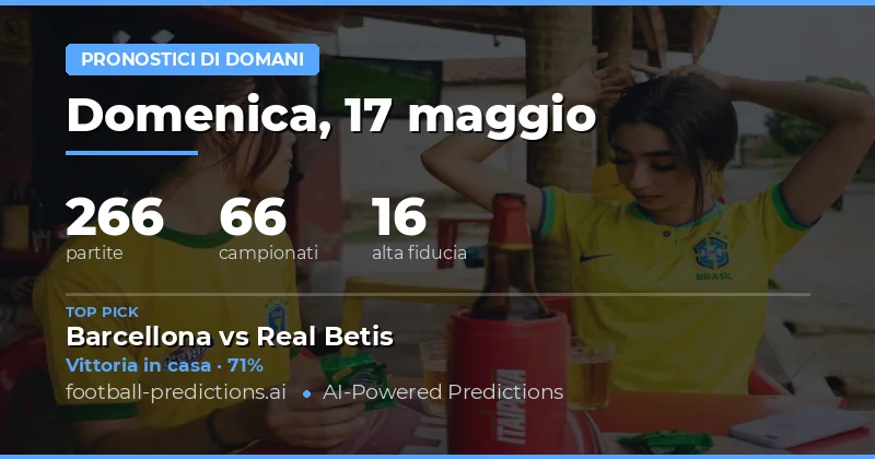 Panoramica delle Partite di Domani