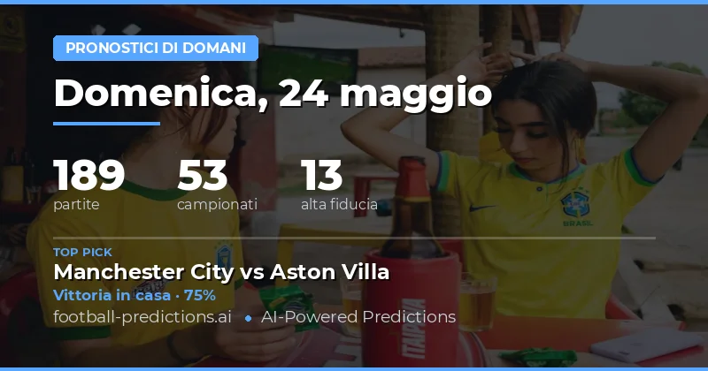 Anteprima delle Partite di Domani