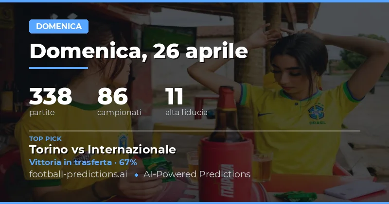 Le partite di domenica: un panorama ricco di opportunità