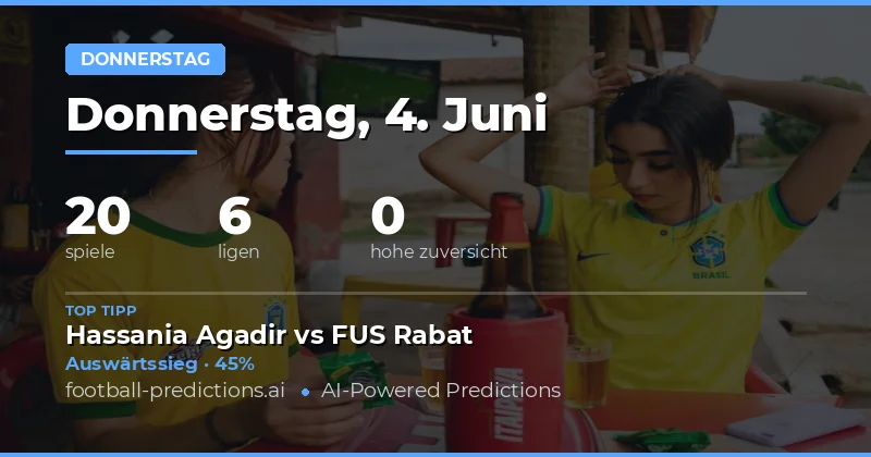 Durchsicht der Begegnungen vom 4 Jun 2026