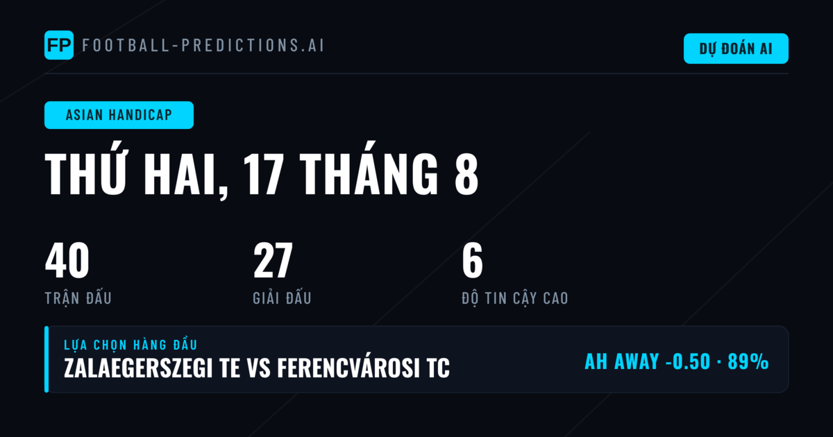 Top Lựa Chọn AH Ngày 17/08/2026