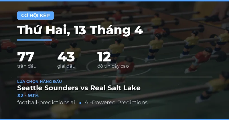 Dự đoán Cược Hai Kết Quủa – Ngày 13 Tháng 4 Năm 2026