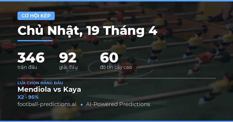 Kịch bản hai kết quả trong bối cảnh thi đấu đầy biến động