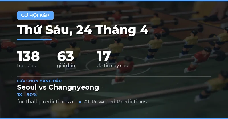 Khám Phá Thị Trường Double Chance: Sự Kết Hợp Giữa An Toàn Và Giá Trị