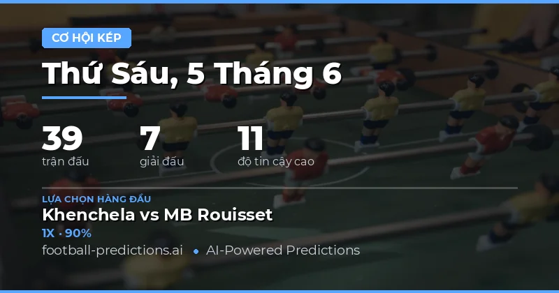 Phân tích Double Chance: Cơ hội kép cho người chơi