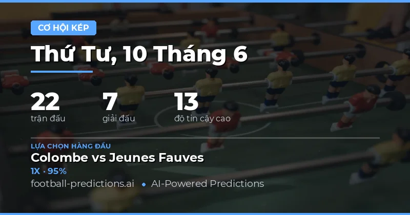 Top DC Picks cho ngày 10/06/2026